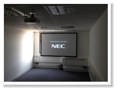Electric Screen and Projector